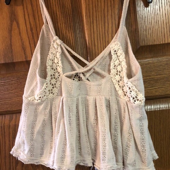 Free People crochet crop top - Picture 2 of 3